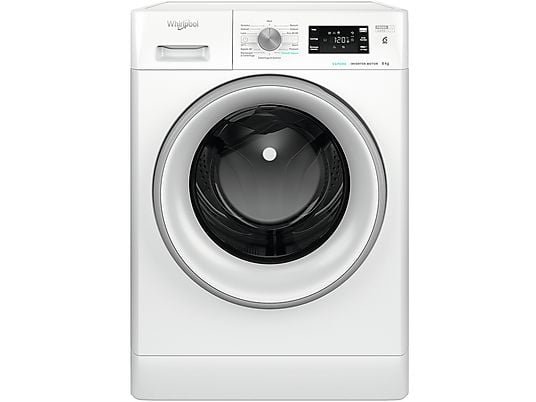 WHIRLPOOL FFB 846 SV IT Lavatrice 8 Kg 1400 Giri Classe A con FreshCare+ e Vapore