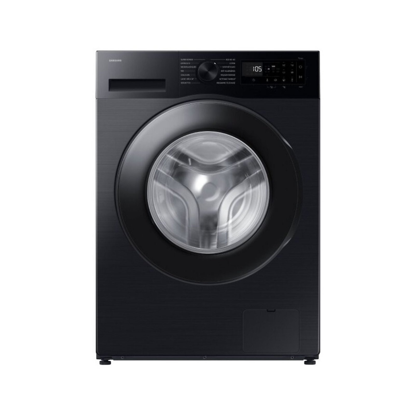 SAMSUNG WW80FG5L32ABEP Lavatrice 8 Kg 1400 Giri Classe A AI EcoBubble Nero Slim 52 cm