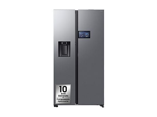 Samsung Frigorifero Americano Side-by-Side RS90F65EDTEF - 621 L, No Frost, Wi-Fi, Metal Inox, Classe E