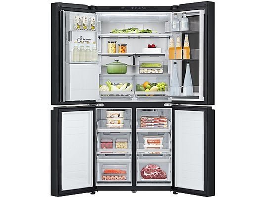 LG Frigorifero Americano Multidoor Slim GMG860EPBE - 508 L, InstaView, No Frost, Wi-Fi, Classe E