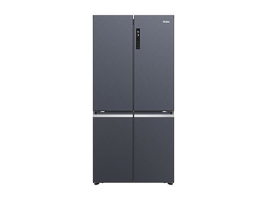 Haier Frigorifero Americano 4 Porte HCR5919ENMB - 528 L, No Frost, Libera Installazione, Classe E