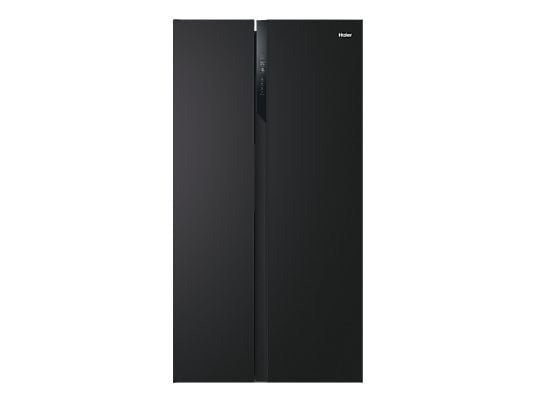 Haier Frigorifero Americano  HSR3918ENPB - 528 L, No Frost, Nero, SBS 90 Serie 3, Classe E