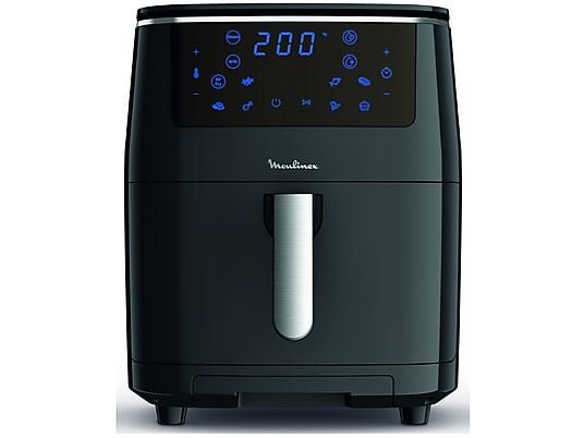 MOULINEX EasyFryGrill&Steam AL2018 Friggitrice ad Aria 6.9L 1700W Cottura a Vapore Nero