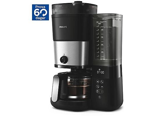 PHILIPS HD7900/50 Macchina Caffè Americano Macinatore 1.25L 1000W All-in-1 Nero