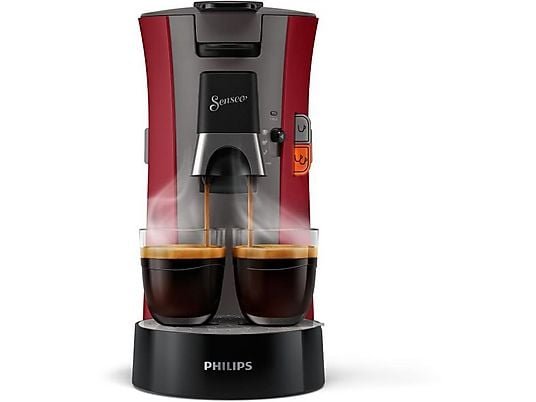 PHILIPS Senseo Select CSA240/91 Macchina Caffè Cialde 0.9L 1450W Nero Rosso