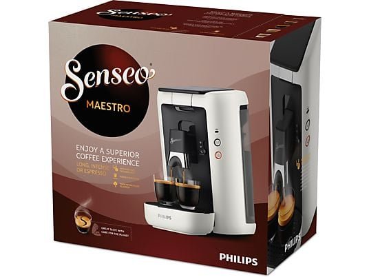 PHILIPS Senseo Maestro CSA260/10 Macchina Caffè Cialde 1.2L 1450W Bianco