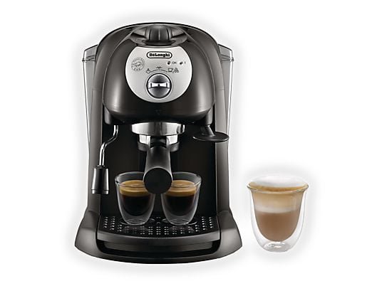 DE'LONGHI EC201.CD.B Macchina Caffè Manuale Espresso e Cappuccino 1L 1100W Nero