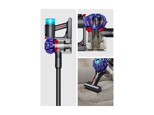 DYSON V10 Konical Scopa Elettrica Senza Filo 525W 150AW Filtro HEPA Grigio