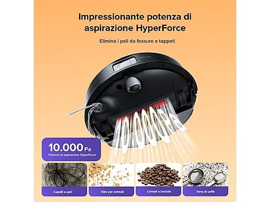 Roborock Q10VF Robot Aspirapolvere 45W 5200mAh