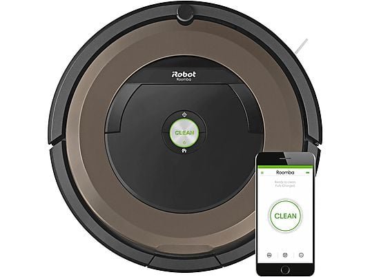 iRobot Roomba 896 Robot Aspirapolvere 65W AeroForce Wi-Fi Grigio/Nero