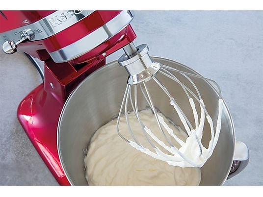 KitchenAid 5KSM5THWWSS Frusta a Filo in Acciaio Inox per Planetarie 4.3L e 4.8L Silver