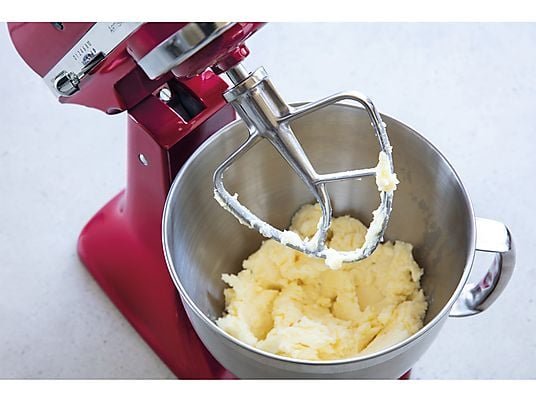 KitchenAid 5KSM5THFBSS Frusta Piatta in Acciaio Inox per Planetarie 4.3L e 4.8L Silver