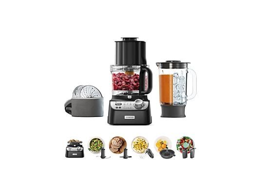 Kenwood MultiPro Express XL FDM72.990BK Robot da Cucina con Bilancia 1000W 3L Nero
