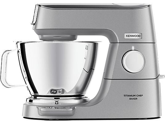 Kenwood Titanium Chef Baker KVC85.124SI Impastatrice Planetaria con Bilancia 1200W 5L Argento