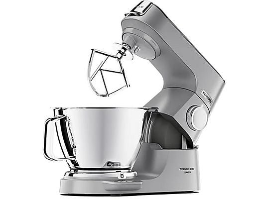 Kenwood Titanium Chef Baker KVC85.594SI Impastatrice Planetaria con Bilancia 1200W 5L Argento