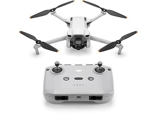 DJI Mini 3 (DJI RC-N1) Drone Quadricottero Leggero 4K Fotocamera 12MP Nero
