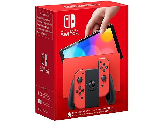 Nintendo Switch Modello OLED Edizione Speciale Mario (Rossa) Console Portatile 64GB