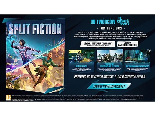 EA Split Fiction Gioco Nintendo Switch 2 Codice in Scatola Edizione Standard