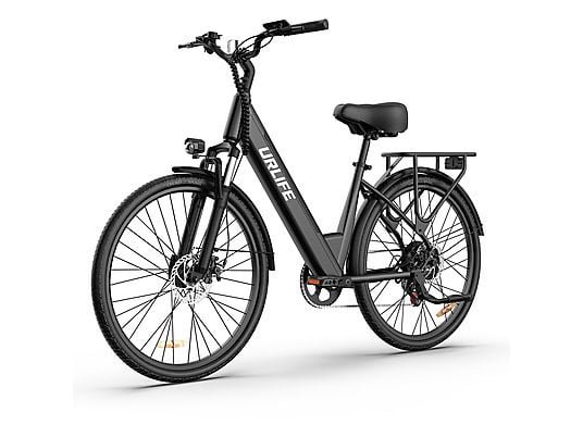 UrLife E26 Urbanbike Bicicletta Elettrica 750W 48V 10.4Ah Ruote 26'' Nero