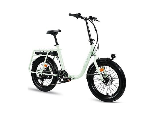 Legnano Atlas Flex Bicicletta Elettrica Cargo Pieghevole 250W 36V 10.4Ah Ruote 20'' Verde Pastello