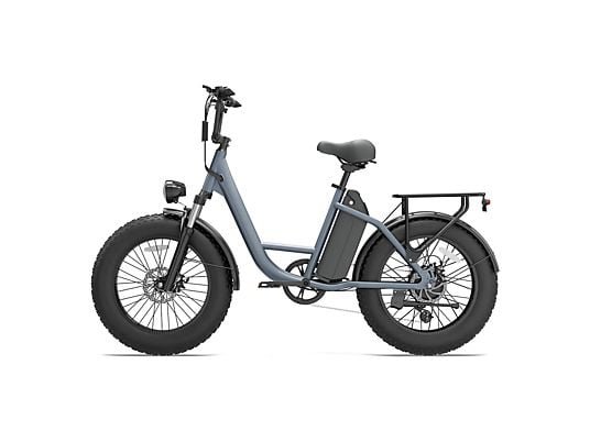 UrLife E20 Pro All Terrain Bike Bicicletta Elettrica Pieghevole 250W 48V 15.6Ah Ruote 20'' Blu Grigio