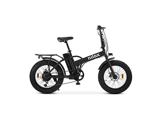Nilox X5 Pro Fat Bike Elettrica da Trekking 250W 36V 10Ah Ruote 20'' Nero