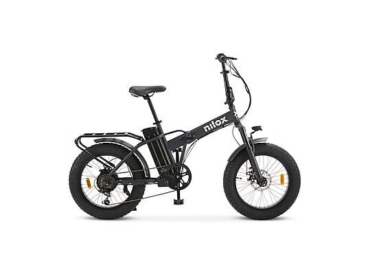 Nilox X8 Ultra Fat Bike Elettrica Pieghevole da Trekking 250W 48V 13Ah Ruote 20'' Blu