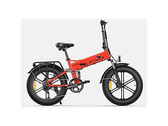 Engwe Engine X Fat Bike Elettrica Pieghevole 250W 48V 13Ah Ruote 20'' Rosso