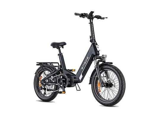 Engwe L20 3.0 Pro Fat Bike Elettrica Pieghevole 250W 48V 15Ah Ruote 20'' Idraulica Nero
