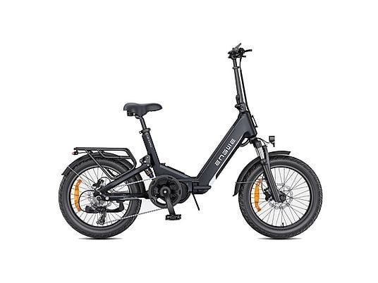 Engwe L20 3.0 Pro Fat Bike Elettrica Pieghevole 250W 48V 15Ah Ruote 20'' Idraulica Nero