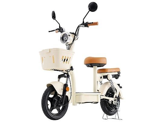 iScooter Y16 Monopattino Elettrico 1200W 48V 20Ah Ruote Grandi 14'' Bianco