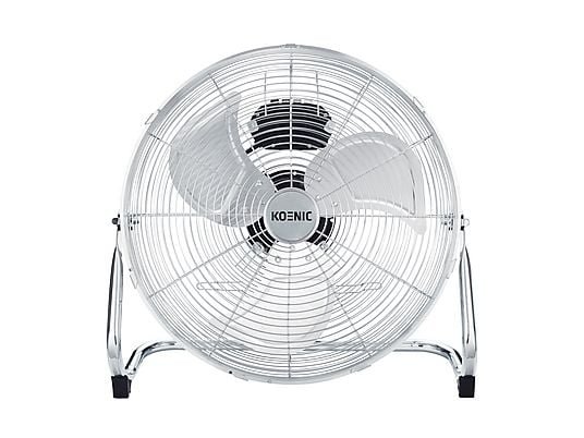 Koenic KFF 45326 Ventilatore da Tavolo Alta Potenza 100W Diametro 50cm Cromato