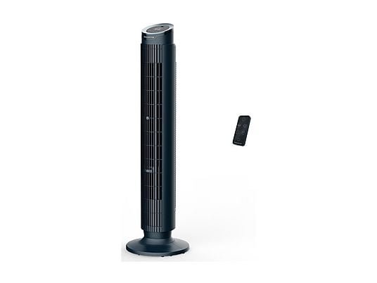 Rowenta Eole Silence Force VU7050 Ventilatore a Torre Silenzioso Telecomando 48W Grigio