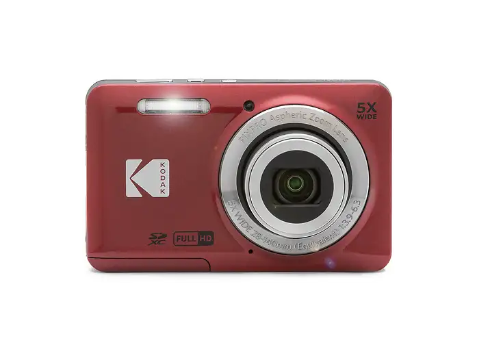 Kodak PixPro FZ55 Fotocamera Digitale Compatta Zoom Ottico 5x 16.76 MP Rosso
