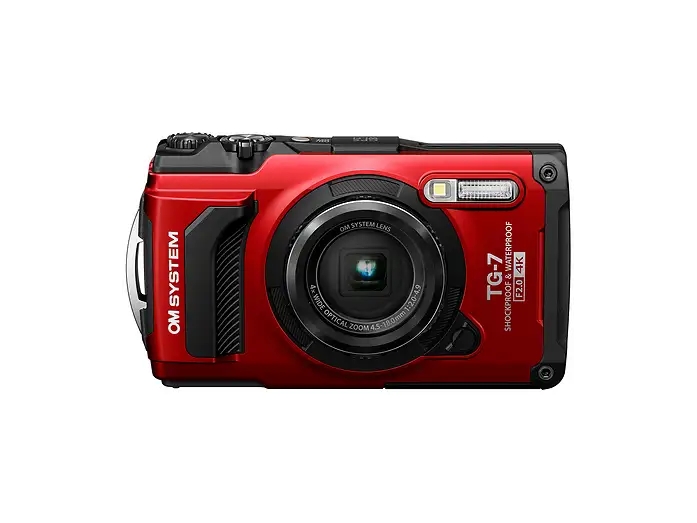 OM SYSTEM Tough TG-7 Fotocamera Digitale Impermeabile Subacquea Zoom 4x 12 MP Rosso