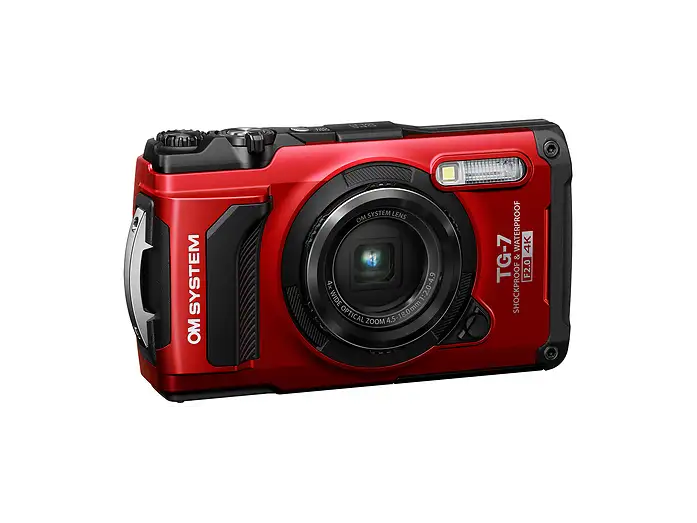 OM SYSTEM Tough TG-7 Fotocamera Digitale Impermeabile Subacquea Zoom 4x 12 MP Rosso