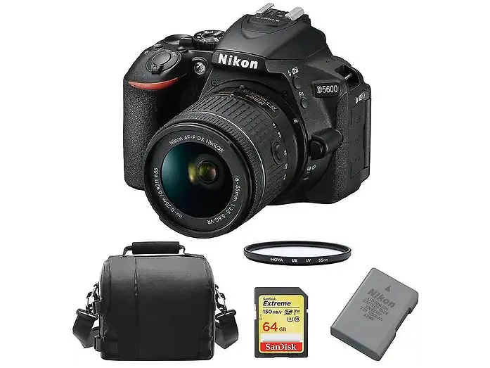 Nikon D5600 Solo Corpo Fotocamera Reflex APS-C Touchscreen 24.2 MP Nero