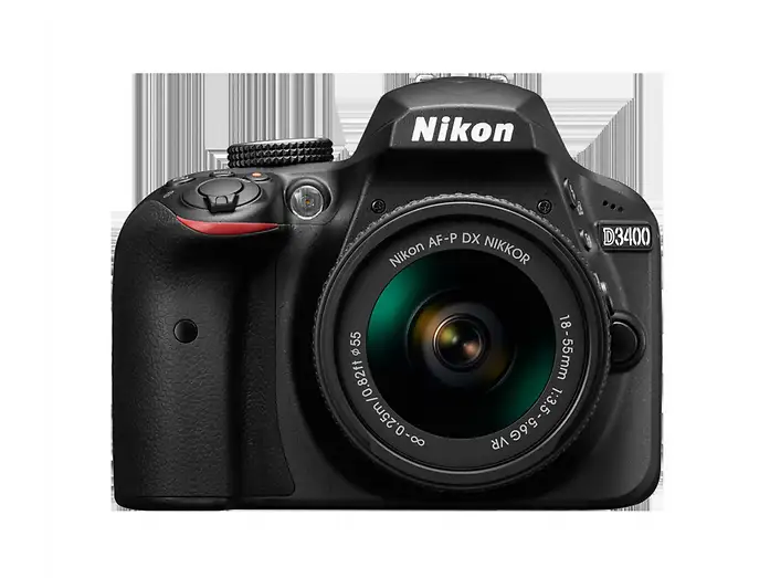 Nikon D3400 Kit AF-P DX 18-55mm f/3.5-5.6G VR Fotocamera Reflex 24.2 MP Nero