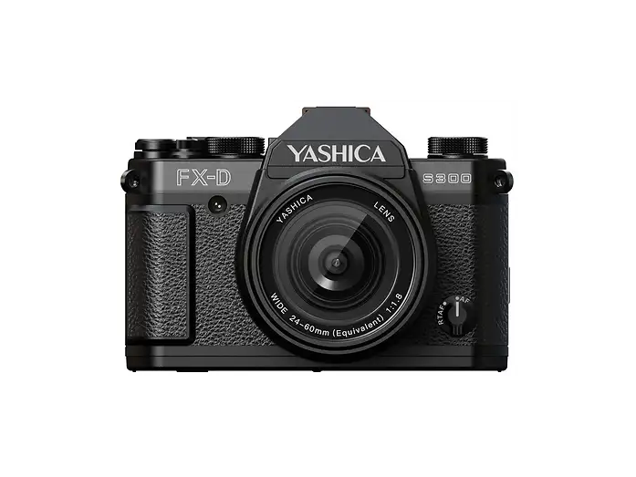 Yashica City FX-D 300S Fotocamera Digitale Compatta Vlog 4K 50 MP Nera