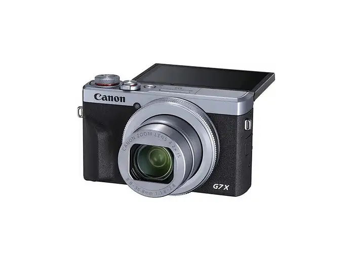 Canon PowerShot G7 X Mark III Fotocamera Compatta Premium Vlog 4K Argento Nero