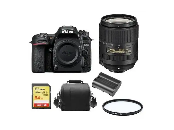 Nikon D7500 Kit AF-S DX 18-300mm f/3.5-6.3G ED VR Fotocamera Digitale 20.9 MP Nero