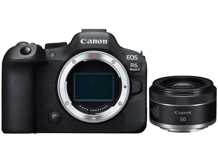 Canon EOS R6 Mark II Kit RF 50mm Fotocamera Mirrorless Full Frame Touchscreen 24.2 MP