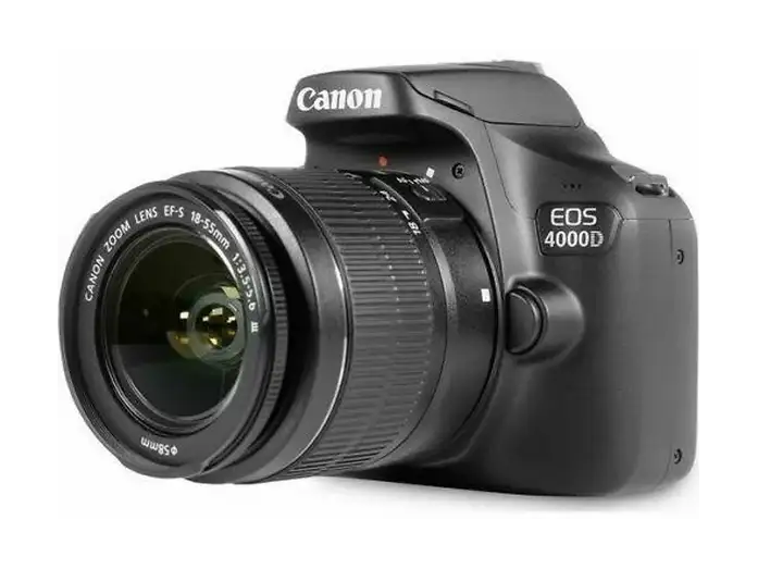 Canon EOS 4000D Kit Zoom 3x Fotocamera Reflex Digitale WiFi 18 MP Nera
