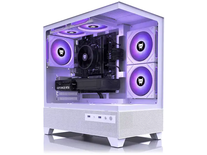 Beastcom Q5 Pro Gaming PC Desktop Fisso Ryzen 5 4500 RAM 16GB 512GB SSD RTX 3050 Windows 11