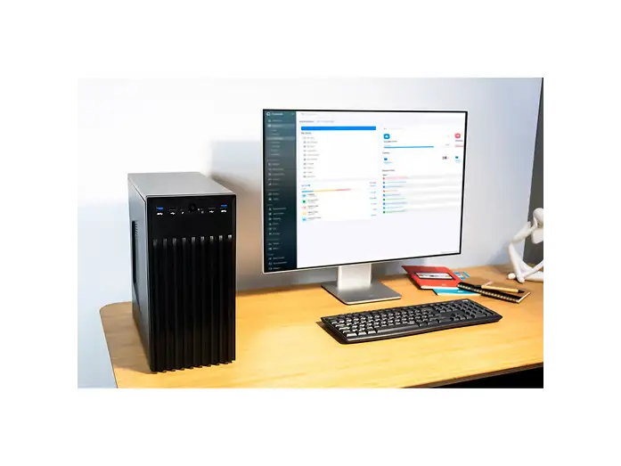 Bleu Jour Desktop Workstation PC Fisso i5-12400F RAM 32GB 2TB SSD Intel Arc B580 12GB Windows 11