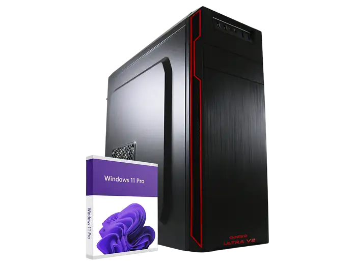 Greed Desktop AMD Ultra V2 PC Fisso Ryzen 7 5700G RAM 16GB 1TB SSD 1TB HDD Masterizzatore DVD Windows 11