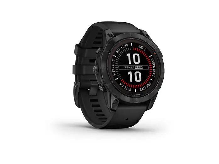 Garmin fēnix 7 Pro Solar Edition Smartwatch Sportivo 1.3" GPS Ricarica Solare Grigio Nero