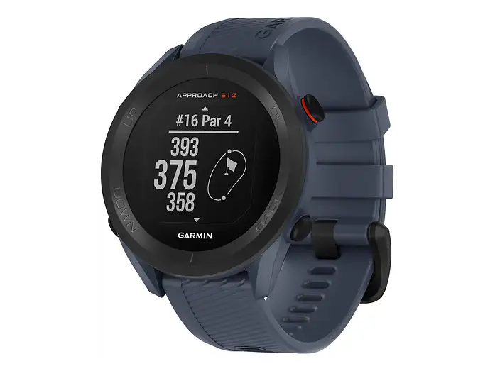 Garmin Approach S12 Smartwatch Orologio da Golf Digitale GPS Impermeabile Blu