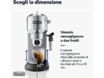 DE'LONGHI Dedica Style EC685.M Macchina Caffè Manuale Espresso 1.1L 1350W Argento - immagine 5
