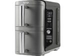 Ninja Friggitrice ad Aria Double Stack XL SL400EU - 2 Cestelli Verticali 9.5 L, 2470W, Grigio